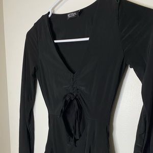 NastyGal Black Bodysuit